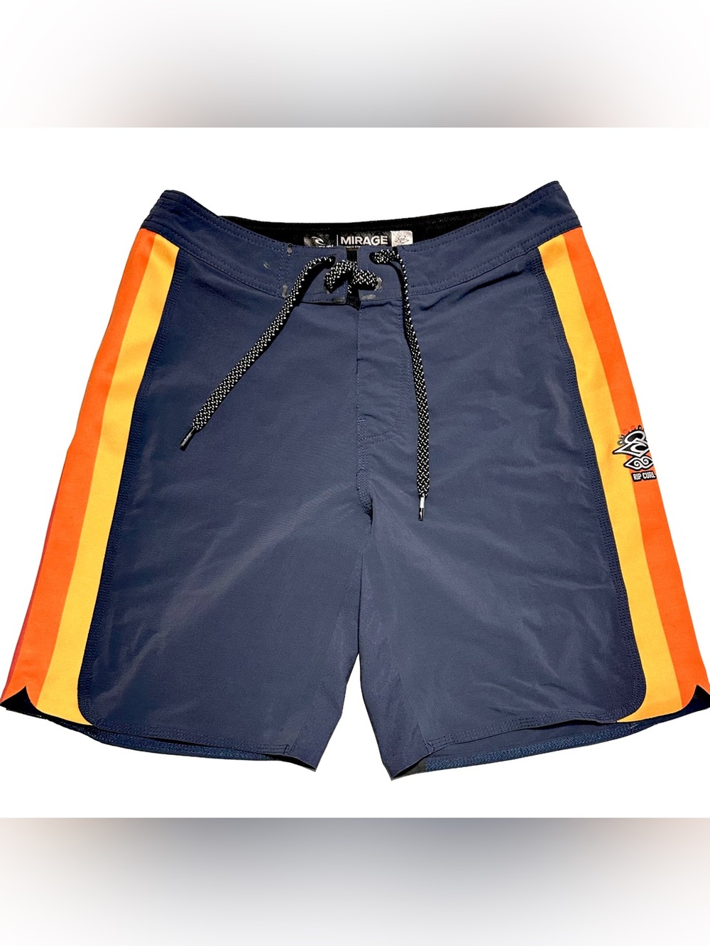 Rip Curl Mirage Cordura Ultimate Stretch Boardshorts Navy Stripe 28